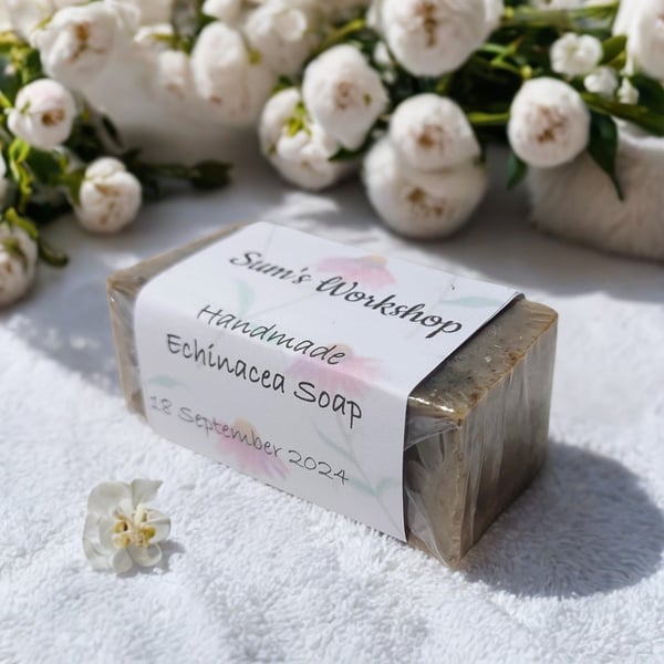 Handmade Echinacea Soap