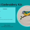 Bluetit Hand Embroidery Kit