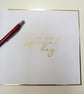 Luxury Wedding Card - Featuring White Doves and foiled Acetate - Image 5