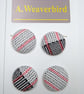 Black and White Covered Buttons - Image 2