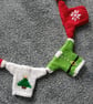 Mini Christmas Jumper garland  - Image 4