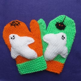 Halloween mittens