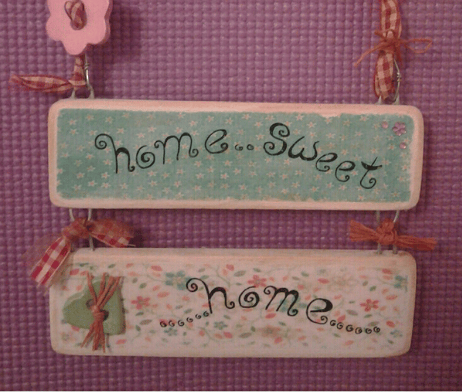 Home sweet Home hanging decoration