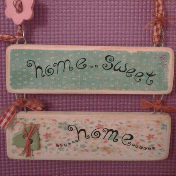 Home sweet Home hanging decoration