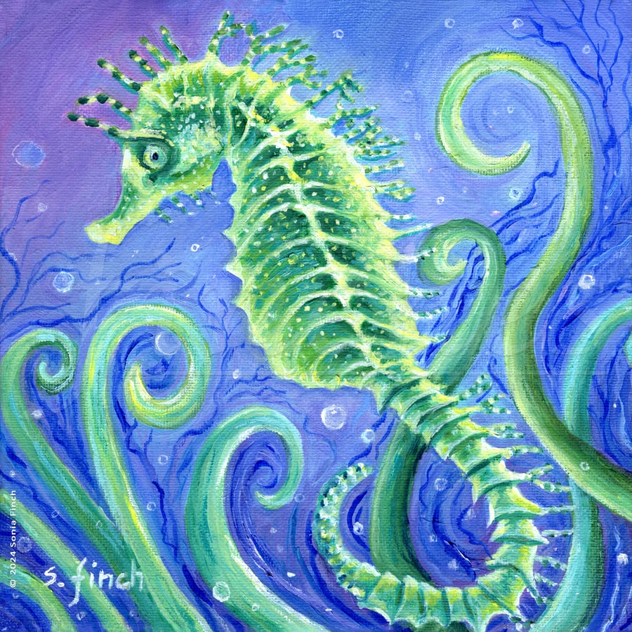 Spirit of Seahorse - Limited Edition Giclée Print