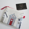 SALE Beach Huts Coin Purse
