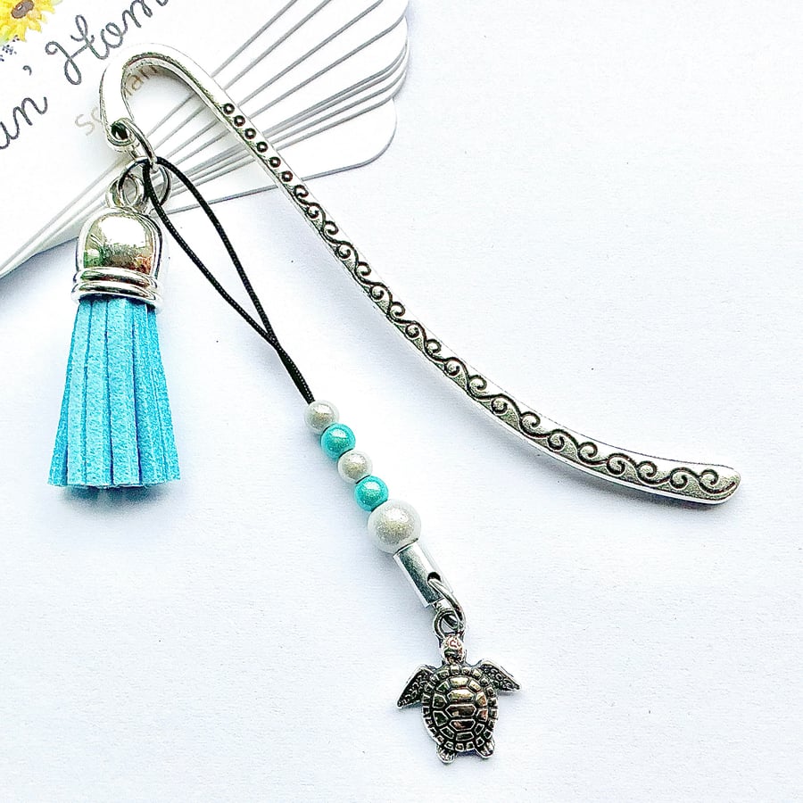 Turtle Bookmark. Metal Bookmark. Turtles. Turtle Bookmark. Turtle Charm.