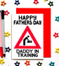 Father's Day Card From The Bump, First, New, Expectant Daddy Fathers Day Card  - Image 1