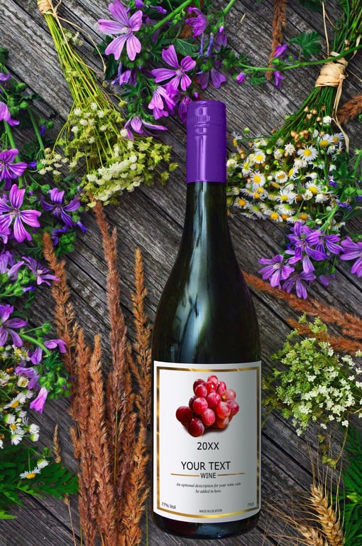 Custom Foil Wine Label