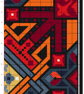 267A - Christopher Dresser Stained Glass Window Cross Stitch Pattern COLOUR - Image 3