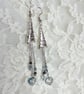 Glass Heart & Beaded Earrings  - Image 4