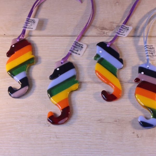 Rainbow Seahorse Suncatcher, Summer Seconds