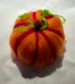 Orange Felted Pumpkin Decoration - Image 7