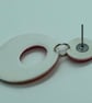Handmade Polymer Clay Hoop Earrings - Image 5