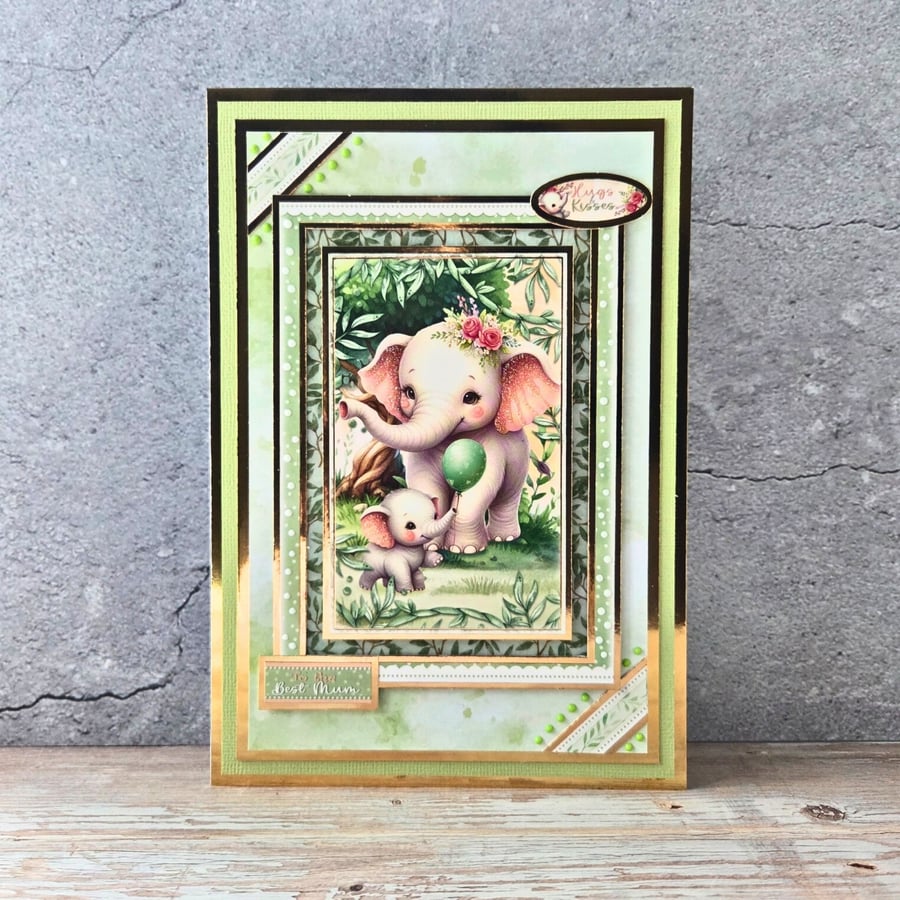 "To The Best Mum" Card For Mother's Day Or Mum's Birthday