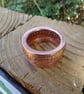 Morgan dollar pure copper coin ring UK Size Y and a Half - Image 2