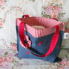 HEARTS ON DENIM GIRLS BAG