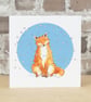 Christmas Card Snow Fox - Image 1