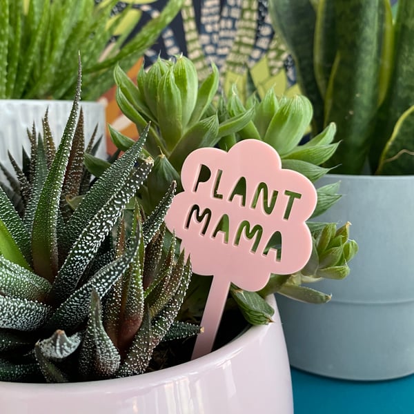 Indoor gardener plant stake, unique gifts for plant lovers, motivational quote