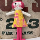 Rosie Dolly the Handmade Cloth Doll 