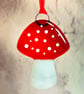 Fused Glass Toadstool - Image 1