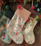 Christmas Stocking Vintage Linden Pom Pom Green - Image 3