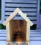 Wooden bird feeder handmade pyrography Ivy Cottage - Image 8