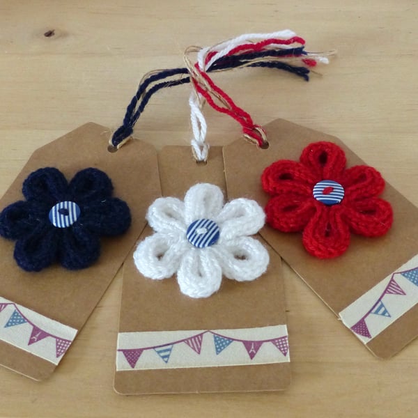 French Knitted Gift Tags