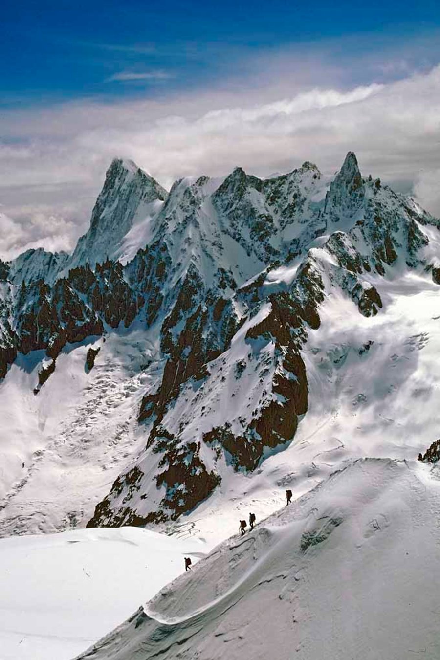 Chamonix Aiguille du Midi Mont Blanc Massif Alps France Photograph Print