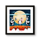 The Full Moo'n - 10" print