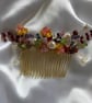 Wild Flower - Natural Gemstone Jewelled Bridal Comb  - Image 3