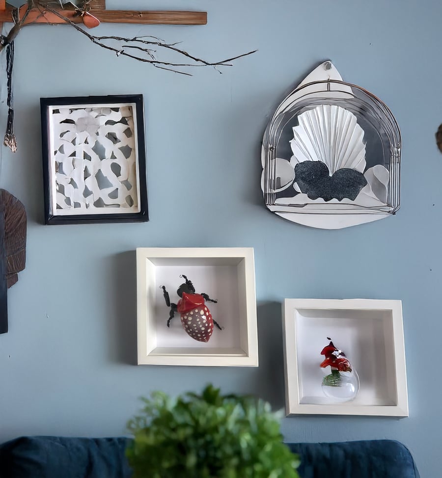 Ceramic Porcelain Bug - Gary