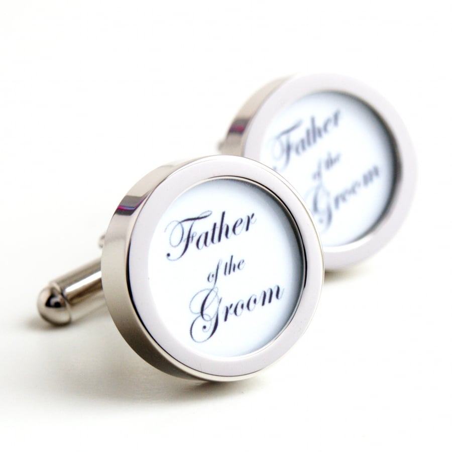 Father of the Groom Cufflinks 
