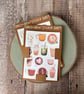 Drink Sticker Sheet, Beverages, Soft Muted Stickers, Journalling, Beverages, Tea