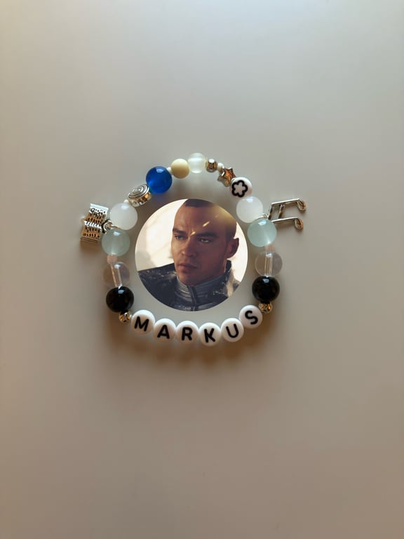Markus Detroit Become Human inspired handmade bracelet