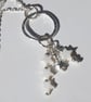 Wish upon a Star - mother of pearl & sterling silver pendant necklacesdsddd