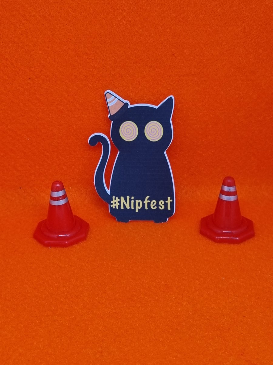 Nipfest bong cat individual stickers