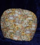 Tea Cosy for 6 Cup tea pot with Yellow and Cream Cups and Saucers - Image 1