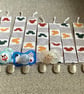 Disney Mickey Mouse SHORT and X-SHORT (Baby-Infant-Toddler) Pacifier Clip Disney - Image 1