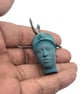 Ori Olokun pendant, Ife bronze head, african tribal necklace, yoruba luck charm, - Image 7