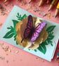 Handmade Pop up Butterfly on flower Card - Image 1