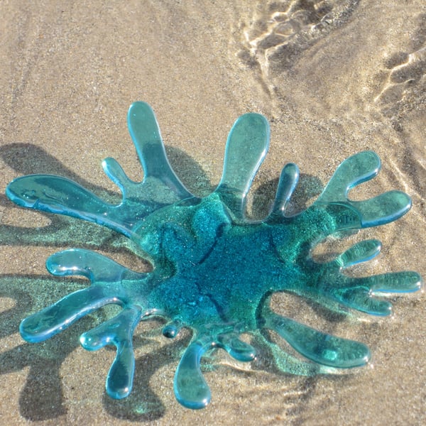 Fused glass dish Made to order