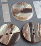 1" 25mm 40L Highly polished Stepped buttons RANDOM MATERIAL - Image 3