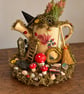 Witch's Garden Watering Can – Upcycled Magical Miniature Woodland Décor
