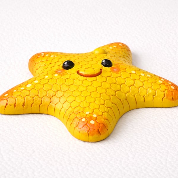 Handmade 3D Printed Starfish Ornament