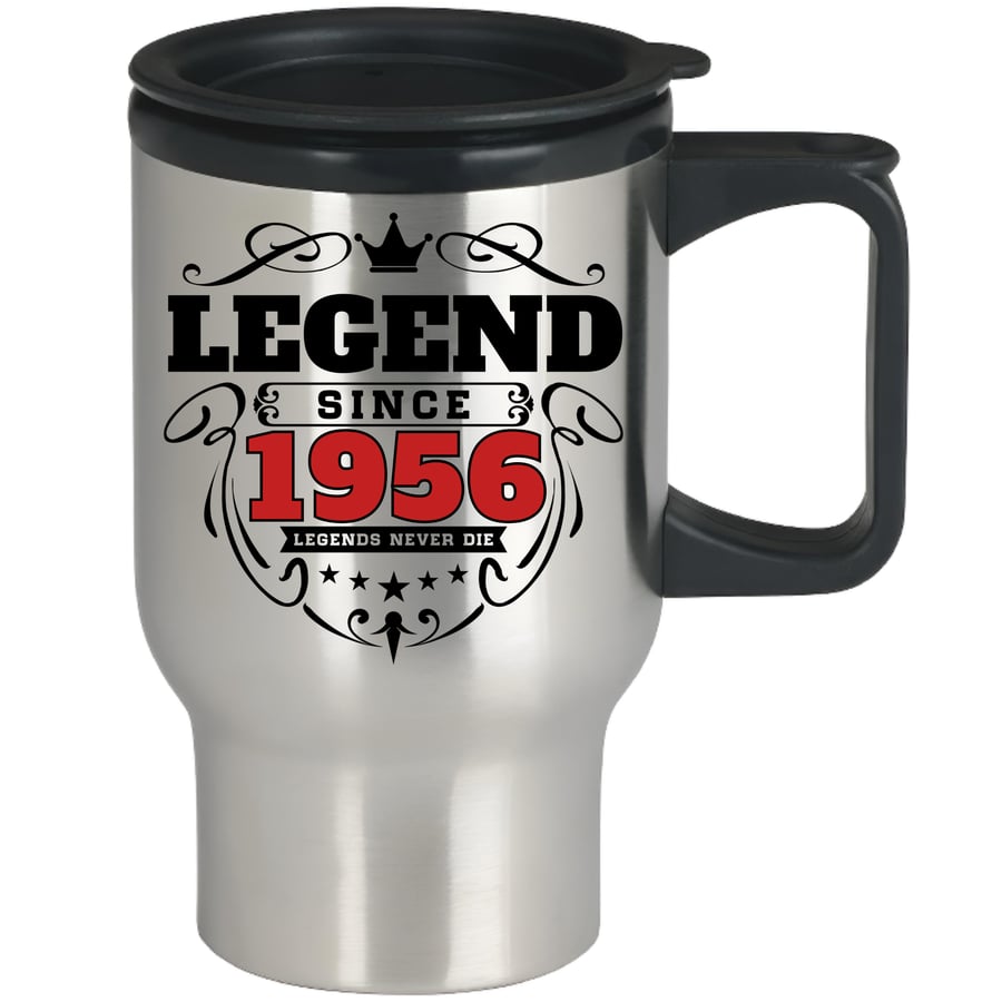 Funny Birthday Travel Mug Legend Since ( enter year)