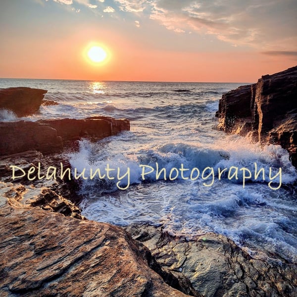 Trebarwith Sunset