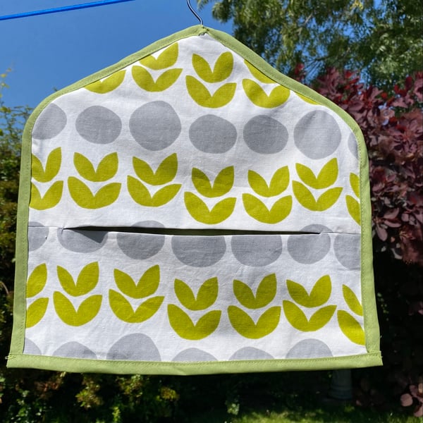 Handmade Cotton Peg Bag 