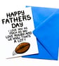 Rugby Fathers Day Card, Funny Father's Day Card For A Rugby Loving Dad, Grandad - Image 9