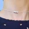 Silver Mini Stars Choker Necklace